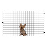 Tela Proteção Portão Cães Raça Pequena Pet 1 Tela 100x60cm