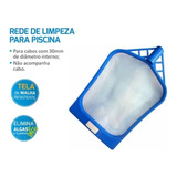 Tela Rede Peneira Para Limpeza De Piscina 32cmx30 5cm
