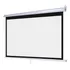 Tela Retrátil Para Projeção De Vídeos Cor Branca 200x150cm Goldentec