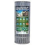 Tela Soldada Alambrado Segurança 10x5 1 2x25m 1 9mm Morlan