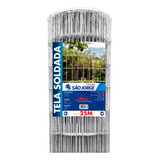 Tela Soldada Galvanizada Fio 1 90mm 25x1 80m São Jorge