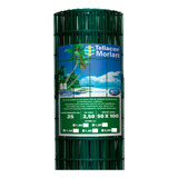 Tela Soldada Pvc Verde Tellacor 25x1 50m 2 50mm Morlan