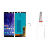 Tela Touch Display Compatível Samsung J8 J810 Cola Pel 