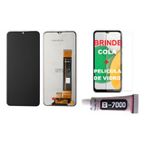 Tela Touch Display Lcd Frontal Compativel A23 4g Sm-a235 Cor Preto Cola E Pelicula