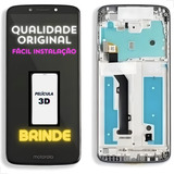 Tela Touch Display Lcd Frontal Moto G6 Play Xt1922 Aro