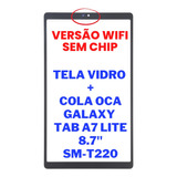 Tela Vidro Frontal Oca Touch Display