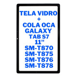 Tela Vidro Frontal S Touch Display Tab S7 2020 Sm T875 T870