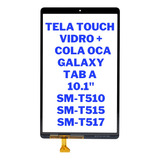 Tela Vidro Touch Frontal Sem Display Galaxy Tab A T515 T510