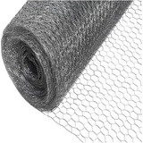 Tela Viveiro 1 2 Pássaro Aves Arame Galv 80cm X 10 Metros