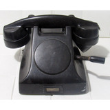 Telefone A Manivela Antigo De Baquelite Ericsson - Anos 40