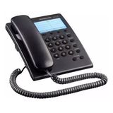 Telefone Analógico C/ Fio Preto Mod. Kx-t7701 - Panasonic 