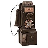 Telefone Antigo 24 X 11 Cm Objeto Decorativo De Metal