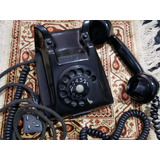 Telefone Antigo Baquelite Disco De 1950