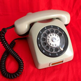 Telefone Antigo Creme Disco