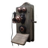 Telefone Antigo Decorativo Papai