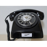Telefone Antigo Ericsson Mod DLG Preto Funcionando