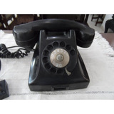 Telefone Antigo Ericsson Preto Funcionando