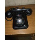 Telefone Antigo Preto De
