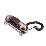 Telefone Antigo Retrô Montado Na Parede Telefones Flash Antigos Telefone Extensível Chamador Pendurado Na Parede Com Luz De Fundo Azul Telefones Retroiluminados Para Escritório Casa