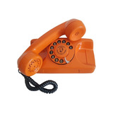 Telefone Antigo Retrô Vintage De Mesa Tijolinho