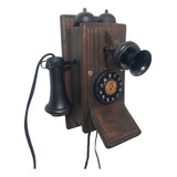 Telefone Antigo Retro Vintage Minitel Mogno