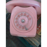 Telefone Antigo Rosa Funciona
