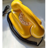 Telefone Antigo Siemens Amarelo Mod Tartaruga Funciona