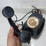 Telefone Antigo Somente Decoraçã Bakelite Preto
