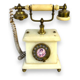 Telefone Antigo Teleart De Mármore Vintage Retrô