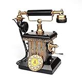 Telefone Antigo Telefone Antigo Retrô Antigo Retrô Mesa Telefone Brinquedo Para Casa Café Bar Janela