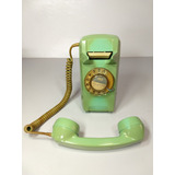 Telefone Antigo Tijolinho De Parede Starlite Gte Verde Decor