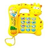 Telefone Brinquedo Infantil Musical Bebê Educativo Girafinha