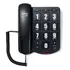 Telefone Celular Grande 3g De Mesa Intelbras Tok Fácil Idoso Cor Preto