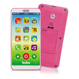 Telefone Celular Infantil Musical Brinquedo Rosa Menina