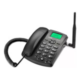Telefone Celular Rural De Mesa Fixo Gsm100 Preto Elgin