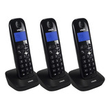 Telefone Com 3 Bases Vtech Vt 680-3 Identificador Nfe 