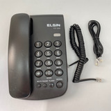 Telefone Com Fio Elgin Tcf 2000 Preto