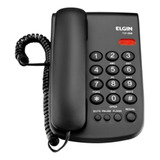 Telefone Com Fio Tcf-2000 Preto - Elgin