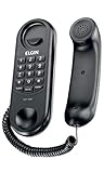 Telefone Com Fio Tcf1000 Elgin Tipo Gondola Preto