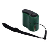 Telefone Com Manivela Usb De 3 A 8h De Tempo De Espera Led P