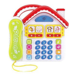 Telefone De Brinquedo Infantil Divertido Casinha