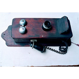 Telefone Decorativo De Parede Antigo Vitige Funcionando Perf