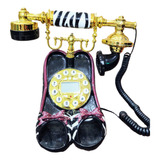 Telefone Decorativo Vintage Sapato