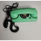 Telefone Disco Tijolinho Verde Antigo