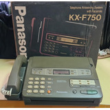 Telefone E Fax C Secretária Eletrônica Panasonic Kx f750