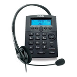 Telefone Elgin Headset Identificador Chamadas Hst 8000 Preto