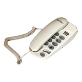 Telefone Fixo Com Fio Maxtel Mt 606 Números Grandes Compacto