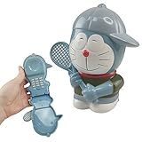 Telefone Fixo Gato Vintage Doraemon Decorativo Tenista Anime Desenho Mangá Retro Telefonia Decoraçao Enfeite Tenis Esportes