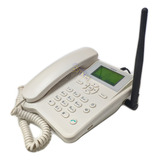 Telefone Fixo Residencial Gsm Antena Rural 5dbi Ets3023 Cor Branco