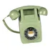 Telefone Fixo Retrô De Parede Tipo Antigo Telefone Verde